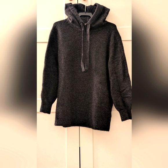 ARKET Oversized Alpaca Blend Hoodie - Picture 3 of 7